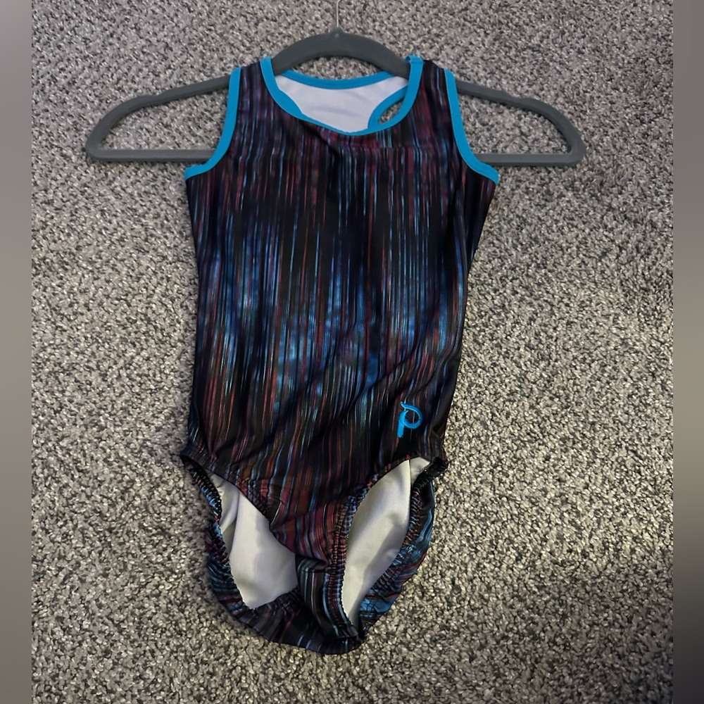 plum gymnastics leotard